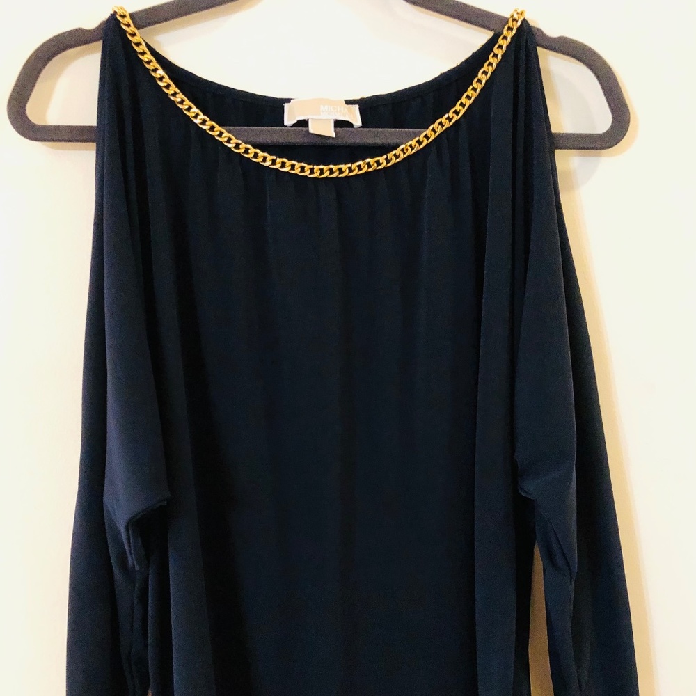 Michael Kors cold shoulder top